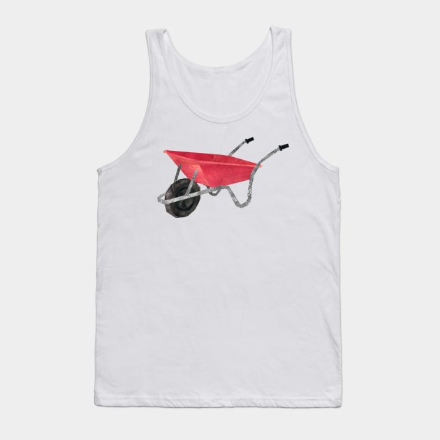 Wheel barrow Tank Top by Babban Gaelg